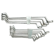 Ключи накидные изогнутые 6-32mm (набор 12шт)  VOREL 52630