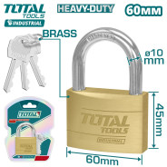 Замок навесной латунный 60мм  TOTAL TLK32602
