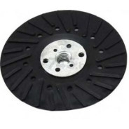 Диск опорный нейлоновый с отверстиями для УШМ под фибровые круги 125мм М14  ...H-D HD-47876