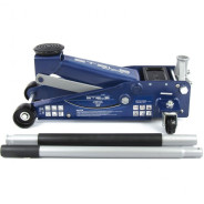 Домкрат гидравлический подкатной 3т (h min 130мм, h max 465мм) быстрый подъем  ...Stels 51133