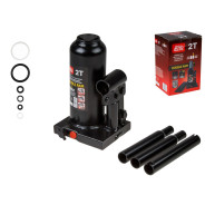 Домкрат гидравлический 2т бутылочный 170-380мм (телескопический) AUTO () (h min 170мм, h max 380мм, ...STARTUL ST8026-02