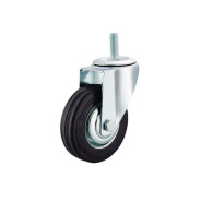 Колесо поворотное SCt 93 75 мм резина с болтом (F)  TOR 1027171