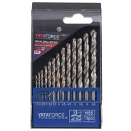 Сверла по металлу, набор 13пр. (1.5-6.5мм)  YATAFORCE YF-DBS13