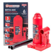 Домкрат бутылочный 3т (h min 180мм, h max 345мм)  FORCEKRAFT FK-T90304