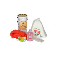 Подарочный набор "Для нее", 5 предметов, "Банные штучки" (шапка, мочалка, мыло, ...БАННЫЕ ШТУЧКИ 33731