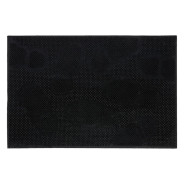 Коврик придверный, 40x60 см, "Следы", черный  ВОРТЕКС 22462