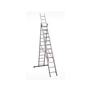 Лестница алюм. 3-секц., 310/736/315 см, 3х12 ступ. 20.4кг, NV3230 (до 150кг)  ...Новая Высота 3230312