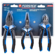 Набор шарниро-губцевого инструмента, 3пр.  Forsage F-5034S