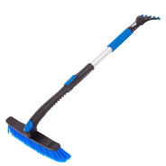Щетка-сметка для снега со скребком телескопическая  Барс 55324