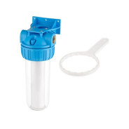 Колба фильтр 10" с прозр. корп. 1/2",  AV Engineering AVE119H12