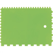 Шпатель для клея, пластмассовый, 130х170 мм, зубчатый  Сибртех 86018