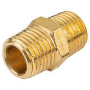 Соединитель резьбовой наруж. резьба 1/4" x 1/4"  Forsage F-MM04/04