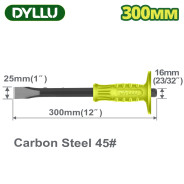 Зубило 300x18x25мм с протектором  DYLLU DTCC1302