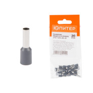 Наконечник-гильза НШвИ 4.0-9 (E4009) (20 шт) (с изолированным фланцем)  ...ЮПИТЕР JPZ1-7205-06-20