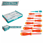 Набор отверток диэлектрических   (10 шт)TOTAL THKTV02S101