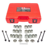 Набор инструментов для замены сайлентблоков, втулок и подшипников 28пр.  ...FORCEKRAFT FK-933T3