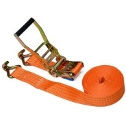 Ремень стяжной с крюком 3т, 10м Лемстройиндустрия 