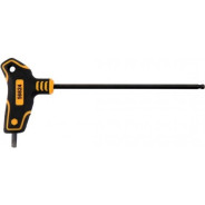 Ключ c T-образной ручкой с шариком HEX 5.0 мм. 150х14х76 мм.  VOREL 56624