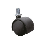 Опора колёсная d-50mm с резьбой, пластмасса  STARFIX SMF-10523
