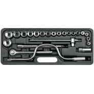 Набор инструмента 1/2" (24пр.)  VOREL 58260