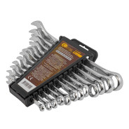 Набор ключей комбинированных 12 пр. (8,10-17, 19, 22, 24мм)  FORSTIME FT-5123MP