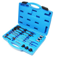 Набор инструментов для чистки колодцев форсунок и седел свеч накаливания 21пр., в кейсе  ...Forsage F-921G2B