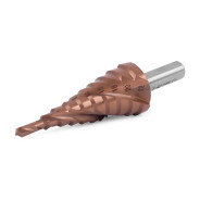 Ступенчатое сверло HSS CO 4-22Х10 с кобальтовым покрытием и тремя спиральными канавками  ...MESSER 23-10-422