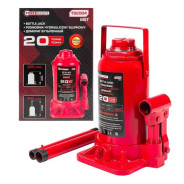 Домкрат бутылочный 20т (h min 225мм, h max 425мм)  FORCEKRAFT FK-T92004 MST