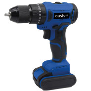 Дрель-шуруповерт ударная аккумуляторная, 14.4В, 2АКБ  2,0 А/ч, 1300 об.мин, Oasis ASU-14V PRO (J)...OASIS ASU-14V Pro