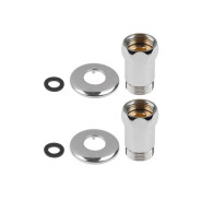 Американка прямая 3/4" внутренняя х1/2" наружная резьба (2 шт. в уп.) (для полотенцесушите...AV Engineering AVE156001-1