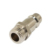 Штуцер пневматический для быстроразъема наруж. резьба 1/4"  ...FORCEKRAFT FK-SE2-2PM