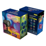 Лазерный проектор с пультом управления, различные режимы проекции, 230 В (трансформатор на 12 В Клас... NINGBO JIA SHE TRADING CO.,LTD. (Китай) 601-261