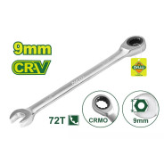 Ключ комбинированный с трещоткой 9 мм  DYLLU DTSA5109