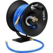 Шланг пневматический на катушке d10ммх15м  YATO YT-24240