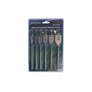 Набор сверел перьевых по дереву 6пр. (10,12,16,18,20,25 мм.)  Rock FORCE RF-3258