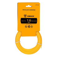 Леска для триммера (1,6 мм; 15 м; круг) DEKO L-TL16Deko 084-2026