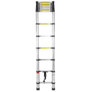 Лестница телескопическая алюм. бытовая 4.1м (14 ступ.)  Forsage F-UP410