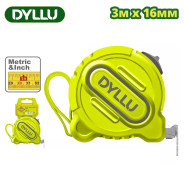 Рулетка 3 м х 16 мм  DYLLU DTMT1210