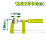 Струбцина F-образная 120х1000 мм  DYLLU DTCP2125