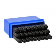 Набор клейм буквы  5mm (27пр)  GEKO G01809