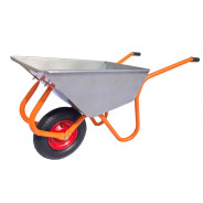 Тачка строительно-садовая (100л, 120 кг, 1 пневмоколесо 400х90mm, вес 15 кг)  ...KOM UNION ТССР-1П