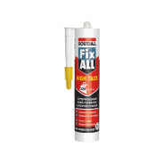 Клей-герметик гибрид. Fix All High Tack белый 290 мл  SOUDAL 119129