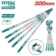 Полотно ножовочное биметаллическое 300 мм   (5 шт)TOTAL THTKT57185