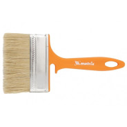 Кисть флейцевая для фасадных работ, 100х12 мм, натуральная щетина, пластиковая рукоятка  ...Matrix 83392