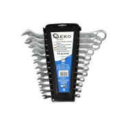 Ключи рожково-накидные 6-22мм (набор 12шт)  GEKO G11243