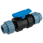 Кран шаровый ПП внутренняя-внутренняя резьба 3/4" ручка  ...AV Engineering AVE1332525