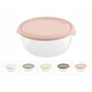 Контейнер пласт. круглый, 2 л., с крышкой, OLTIMO,  POBEDA P1FO004