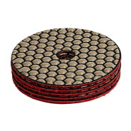 Алмазный гибкий шлифовальный круг, 100 mm, P 800, сухое шлифование, 5шт. Matrix ...LUGAABRASIV 73504