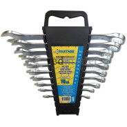 Набор ключей комбинированных,10пр. (6-22мм)  Partner PA-3010MP