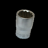 Головка торцевая 1/2" 12гр. 19мм L38мм CrV  H-D HD-1281